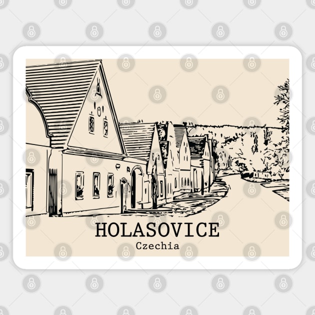 Holašovice - Czechia Magnet by Lakeric